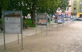 Výstava MÁ VLAST 2016 – CESTAMI PROMĚN v parku U Vršovického náměstí