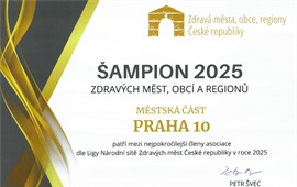 Desítka popáté ŠAMPIONEM Zdravých měst