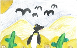 Vyberte dětské kresby, které oživí veřejný prostor